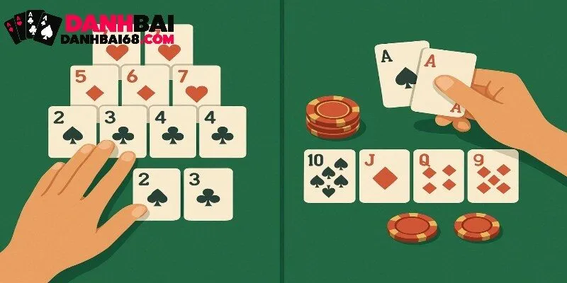 Xì Tố - Cách Chia Bài Và So Tay Cuối Ván Chi Tiết Nhất